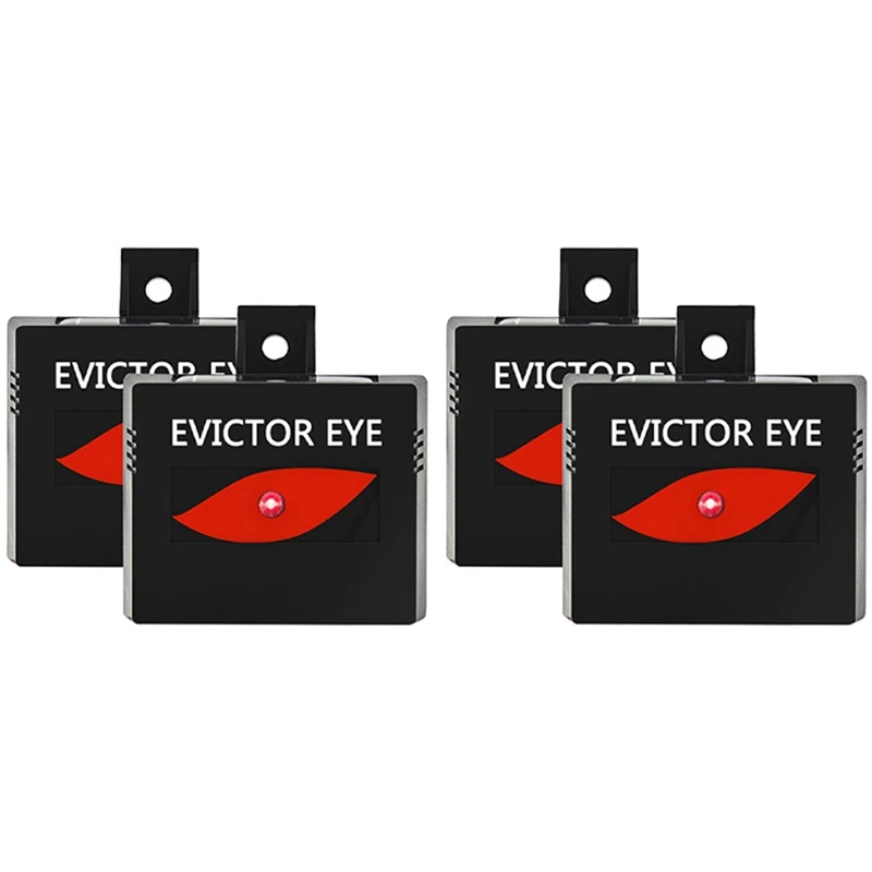 

4 шт., ультразвуковой отпугиватель животных на солнечных батареях