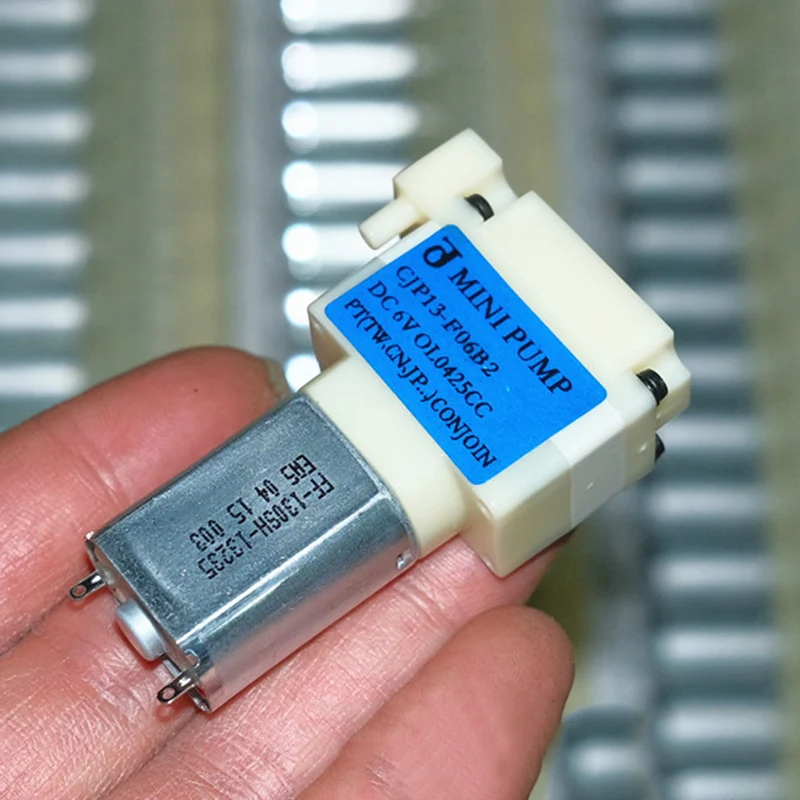 

Мини-мембранный вакуумный насос Conjoin CJP13-F06B2 Micro 130 Воздушный насос постоянного тока 3,7 В 5 В 6 В Кислородный насос DIY Монитор медицинской помощи