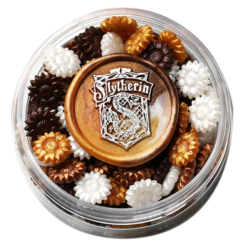 

Бусины с восковым уплотнением, 150 шт., в форме подсолнуха, восковые уплотнительные бусины для уплотнения восковых штампов, идеально подходят для конвертов, приглашений