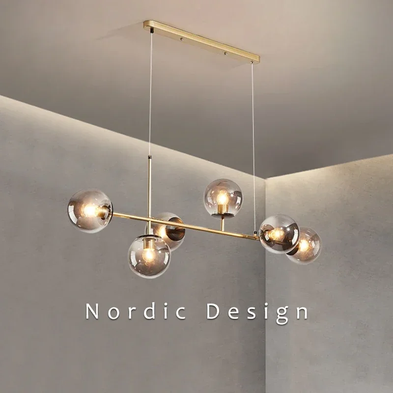 Современный минималистичный подвесной светильник скандинавская потолочная