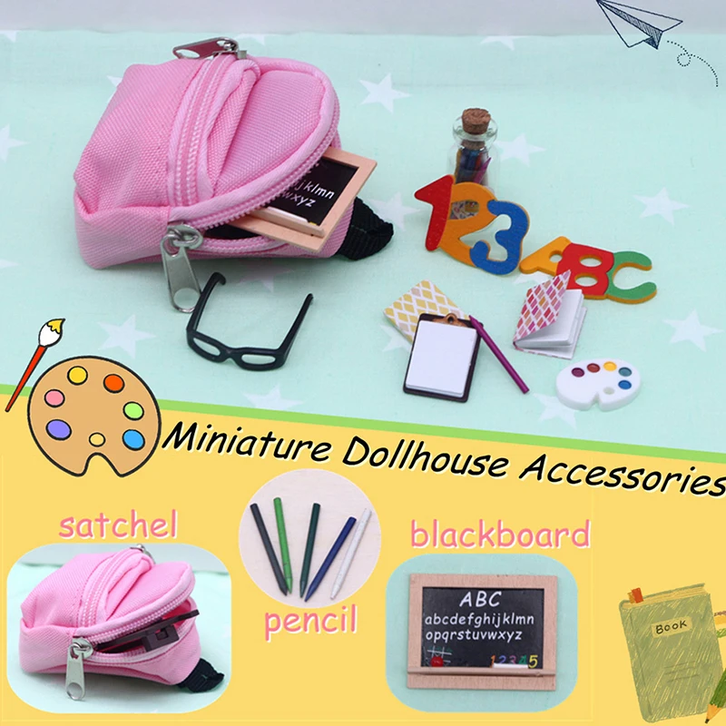 Blackboard Holder Glasses Model Decor Toy