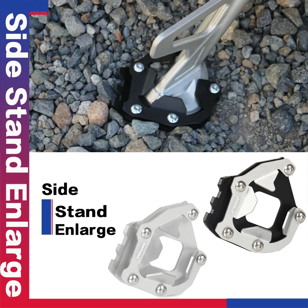 

For Yamaha XT1200ZE super tenere ABS Raid Edition 2014-2023 Motorcycle Parts Side Stand Foot Kickstand Enlarge Support Plate Pad