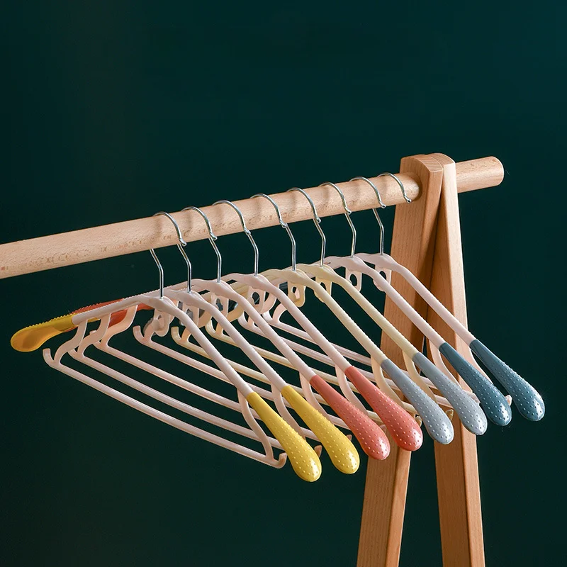 

5 шт., нескользящая пластиковая вешалка для одежды