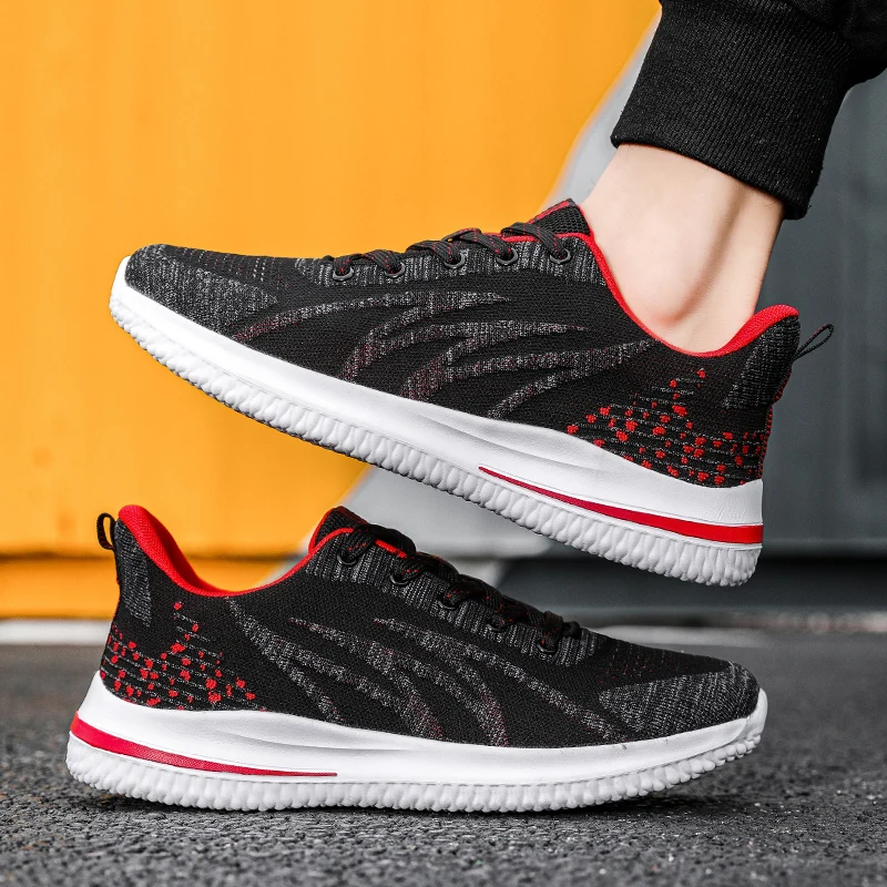 Running Shoes for Men Lightweight Walking Jogging Sport Trainers Breathable Casual Sneakers