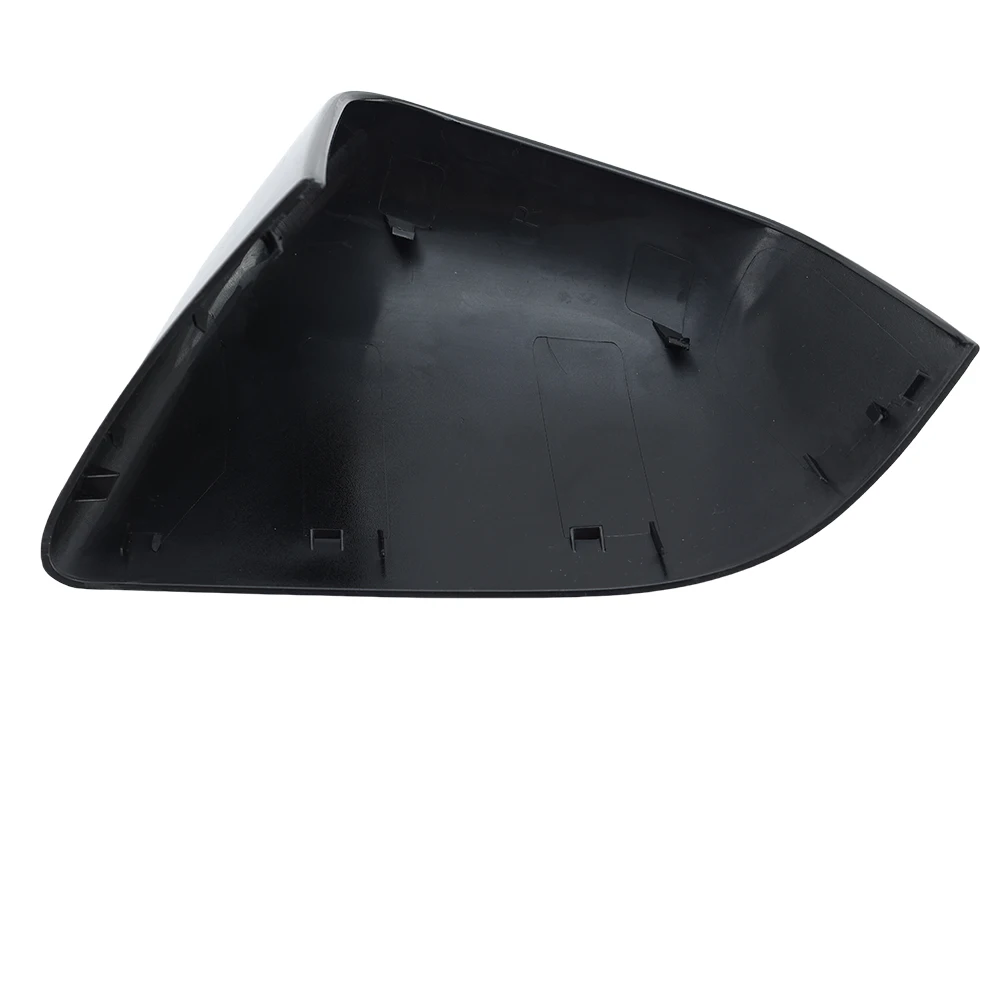 Крышки боковых зеркал заднего вида для Tesla Model Y 2020-2024 черные с пряжкой крышка