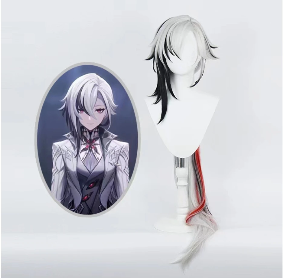 Костюм для косплея Genshin Impact Arlecchino The Knave высококачественная одежда туфли с париком