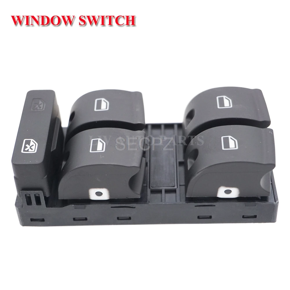 

Driver Side Electric Master Window Control Switch For Audi A4 B6, B7 8E0959851B