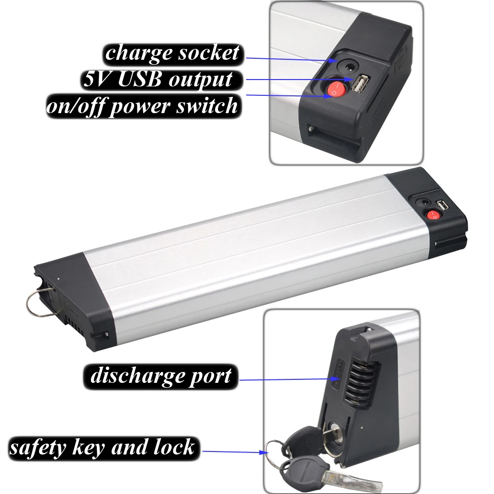 Аккумулятор для электровелосипеда Апачи I1 встроенный литий-ионный аккумулятор 36