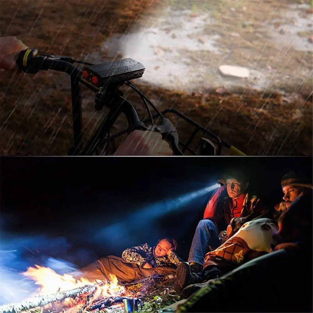

1600Lm T6 LED Bicycle Light USB Rechargeable Bike Lamp Lantern Cycling Flashlight MTB Accessories As Power Bank