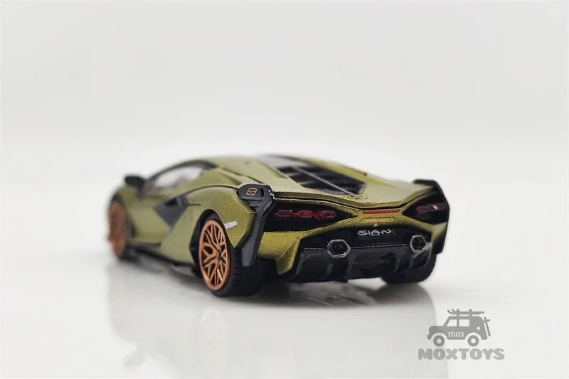 HH Toys 1:64 Sian FKP37 Зеленая литая модель автомобиля