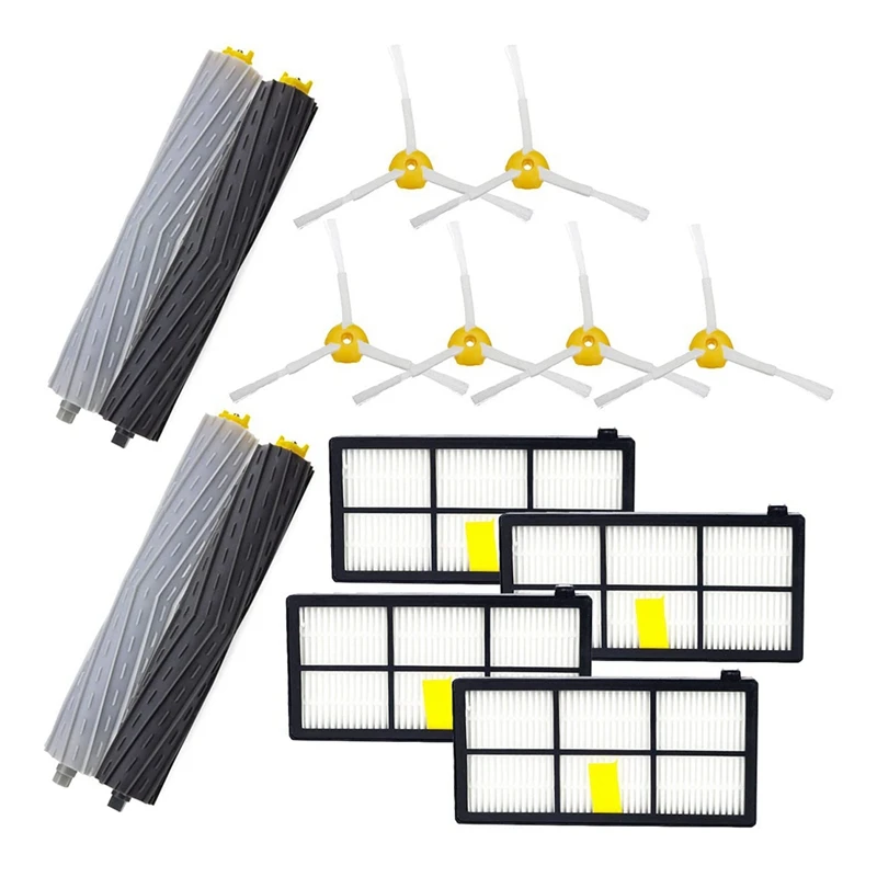 

Replacement Roller Brush Side Brush Hepa Filter For Irobot Roomba 800 900 Series 870 990 Vacuum Cleaner Accessories