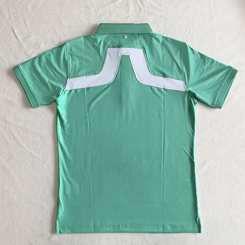 Golf shirt short sleeve golf men's top summer short sleeve shirt casual breathable 52018