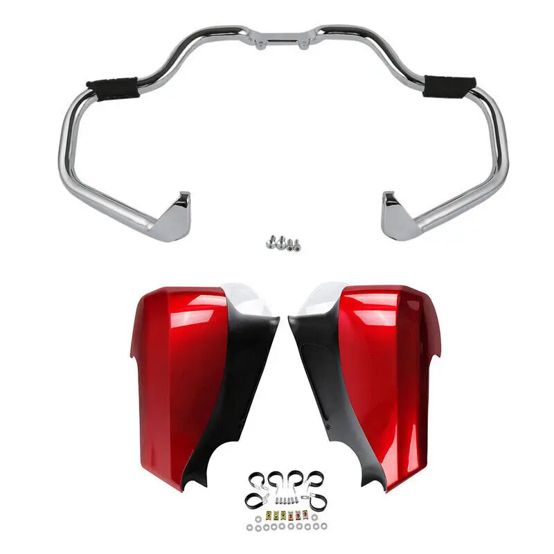 

Защита двигателя для усов мотоцикла Нижняя обтекатель для индийского Roadmaster Classic 2017-2020 Спрингфилд темная лошадь вождец