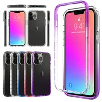 for iphone 13 pro max 12 pro iphone 11 case shockproof hybrid gradient color phone cover iphone 8 7 6 6s plus xr xs max se 2020