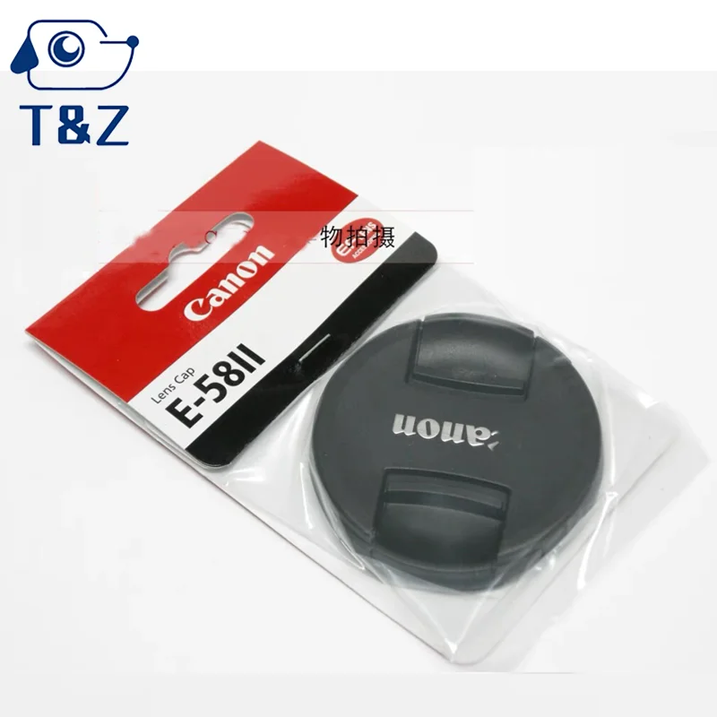 Новая оригинальная крышка объектива E-58II для Canon 50 1 4 24 85 8 18-55 24-50 55-250 70-300 58 мм