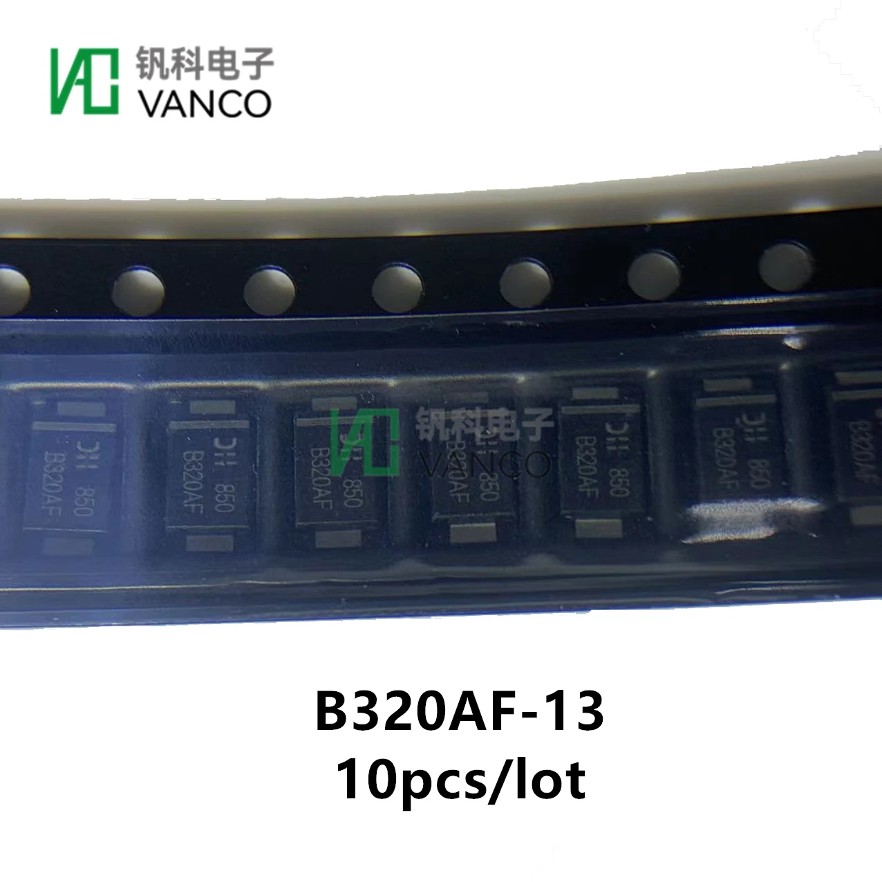 

10 шт./лот B320AF-13 набор транзисторов 20V 3A SMAF в Sctock