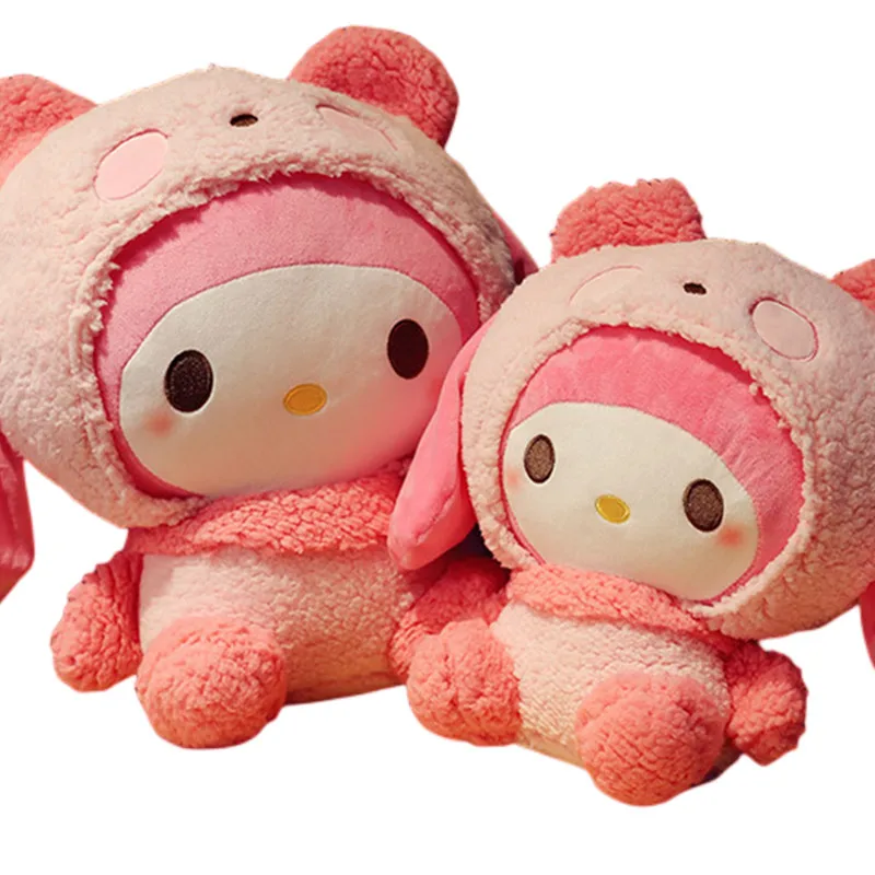

Милая плюшевая игрушка Mymelody, кукла с большой головой, кукла, подушка для девочки, подарок на день рождения, прикроватная диванная подушка, пр...