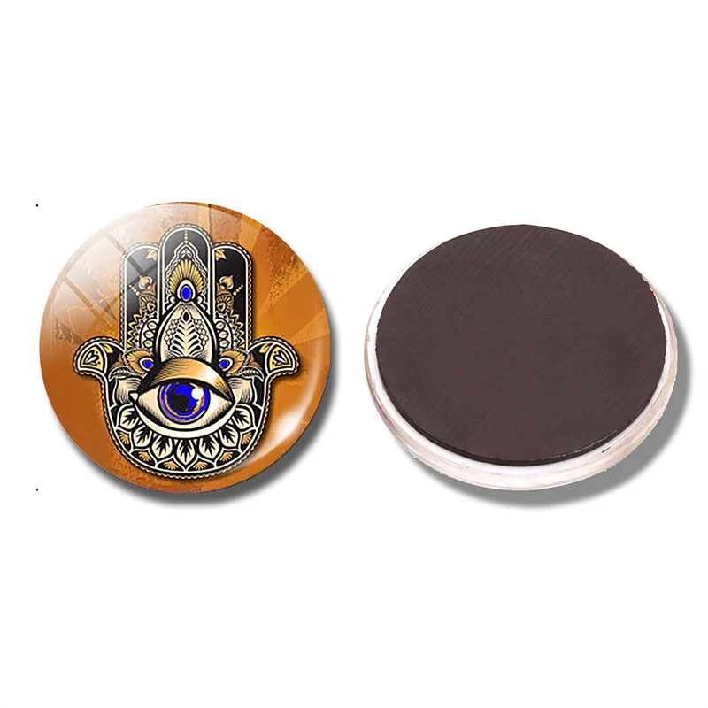 Магнит на холодильник «Рука Фатимы», 30 мм, Каббала Злого Глаза