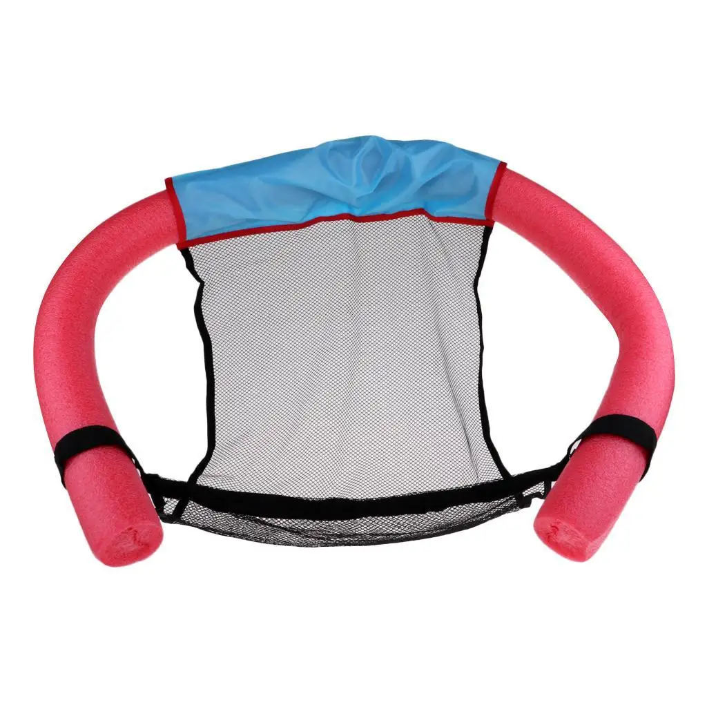 

Floating Pool Noodle Mesh Chairs - Water Relaxation - Red, .5 cm