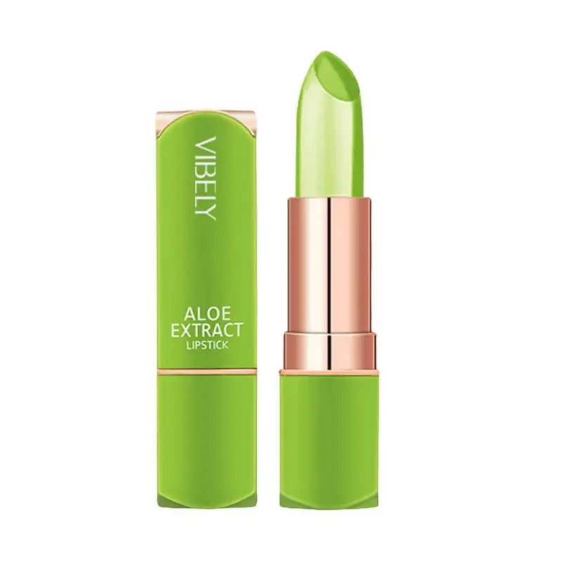 

Aloe Lipsticks Temperature Color Change Lip Care Lip Gloss Repair Moisturizing Lip Balm Aloe Lip Care Jelly Lipstick