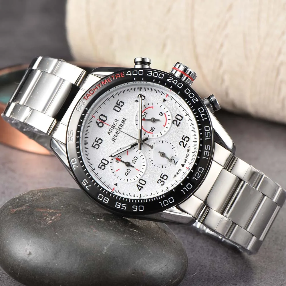 

2023 Original Brand Quartz Watches For Mens Multifunction Classic Carrera Watch Business Chronograph Automatic Date AAA Clocks