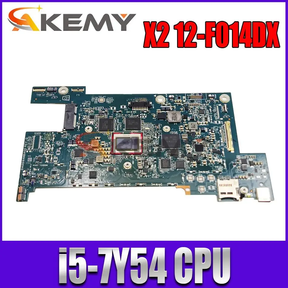 

DA0D9AMBAG0 motherboard For HP Chromebook X2 12-F014DX laptop mainboard i5-7Y54 CPU 8GB RAM