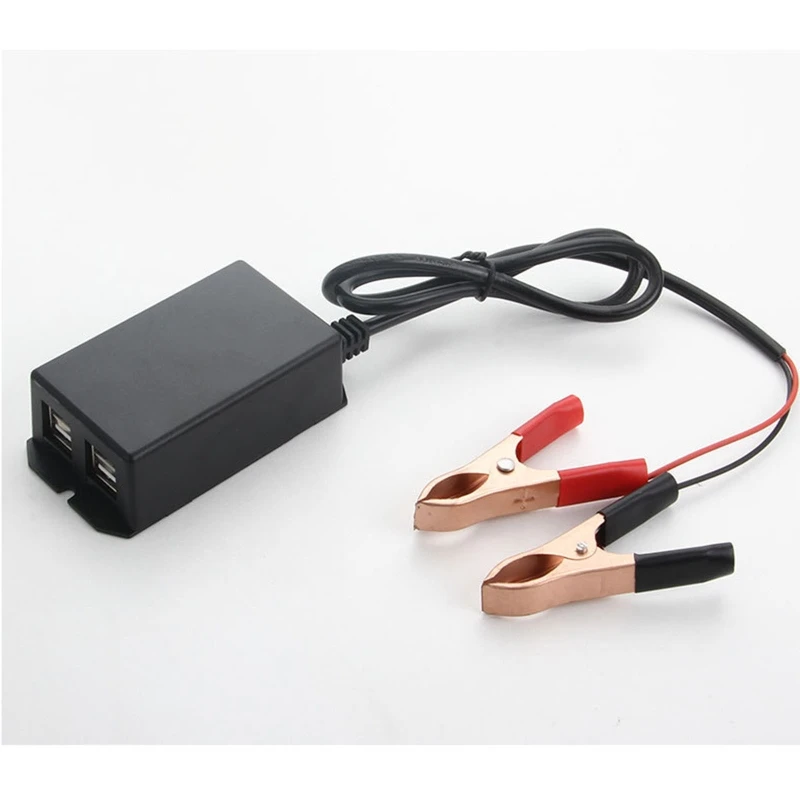 

Car Motorcycle USB Hub Charging Station for Phone for DC Converter with AOS