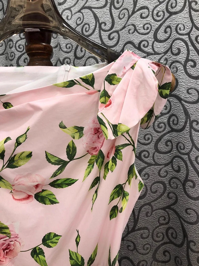 Женское платье из 100% хлопка весна-лето 2023 дизайнерская одежда женское милое