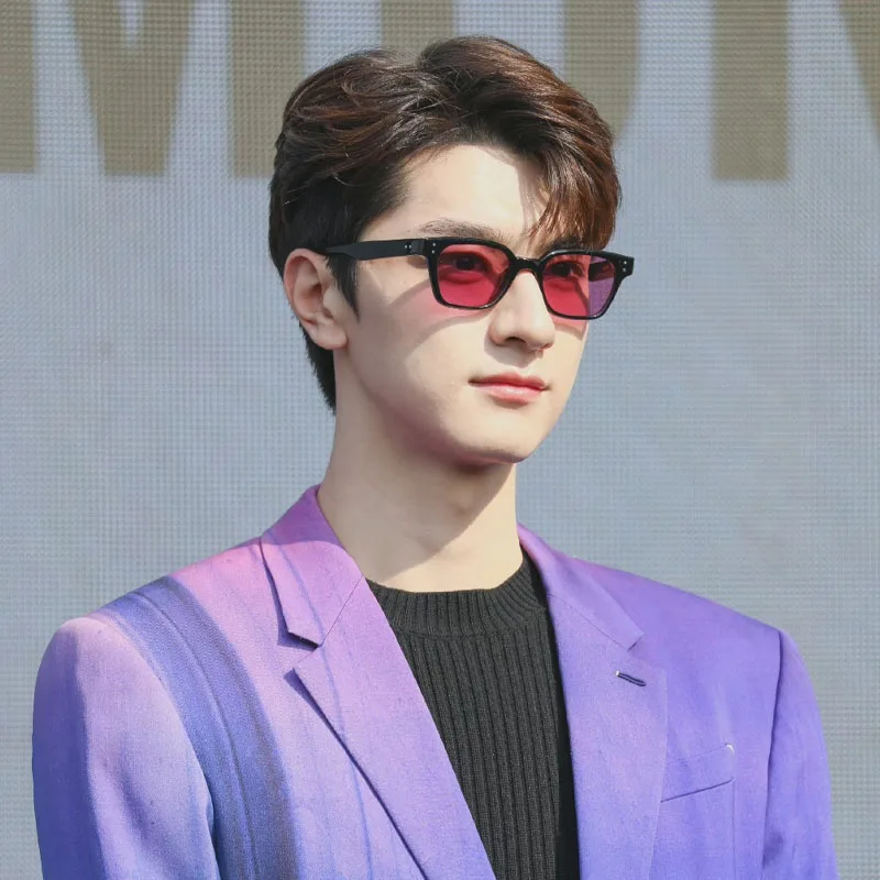 

Yuumi LEROY Sunglasses For Women Mens Black Eyewear Cat eye Glasses Spy Fashion Oversized Luxury Designer Brand Jennie Korea