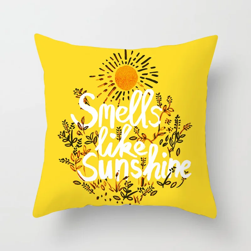 

Quality Cozy Popular Couch Cushion Home Decorative Pillows 45x45cm Seat Back Cushions Bedding Pillowcase Home Decoration