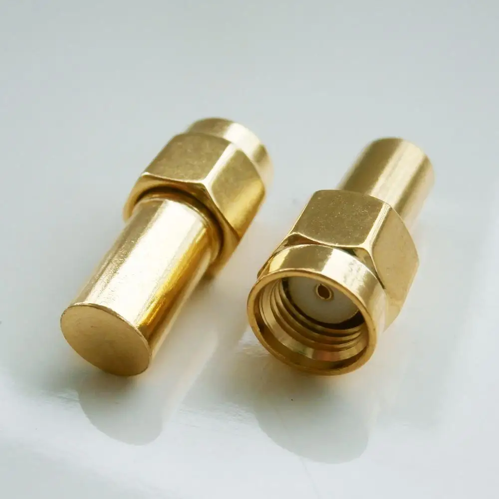 

RP-SMA RPSMA RP SMA Male Plug coaxial Termination Dummy Load 1W DC - 3.0GHz 50ohm Connector Socket Brass Straight Coaxial