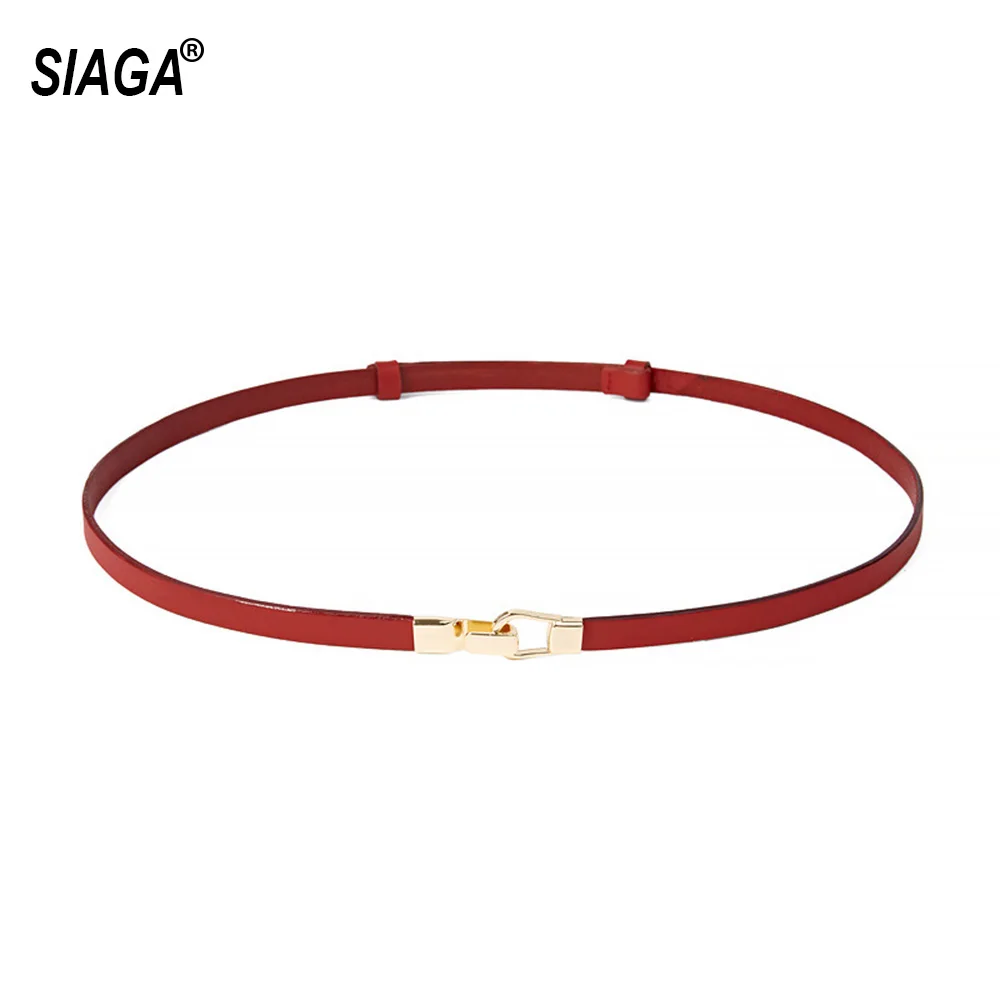 Ladies New Designer Slim Belts Female Style Jeans Decorative Pure Cow Skin Leather Waistband Belt 12mm Wide Free Shipping FCO297