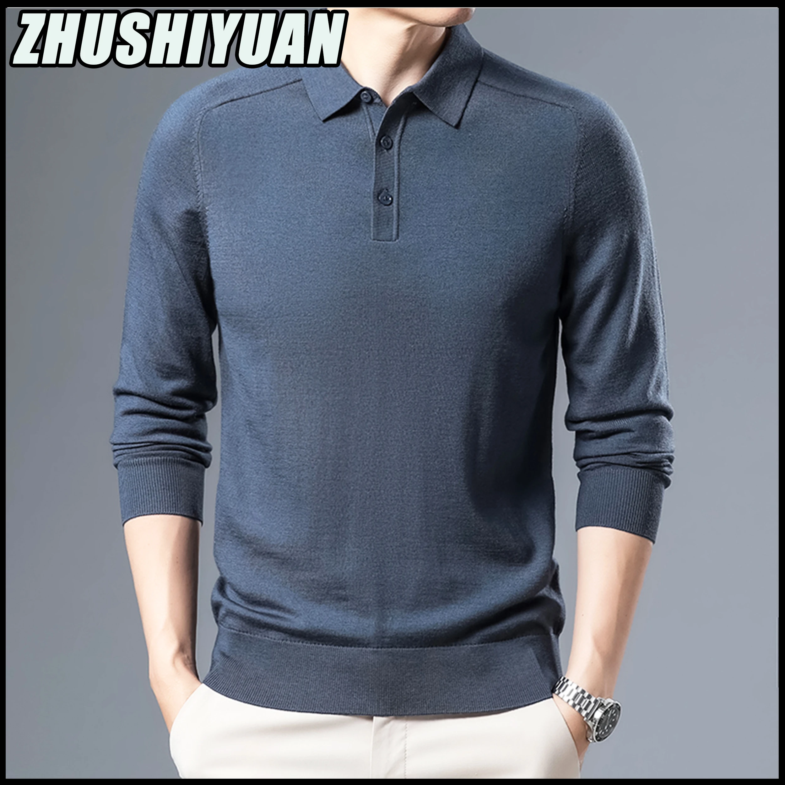 High Quality Sweaters For Men Wool Cashmere Knitwear Pullovers Roupa Masculina Korean Fashion Men's Clothing Casual Warm Jumper