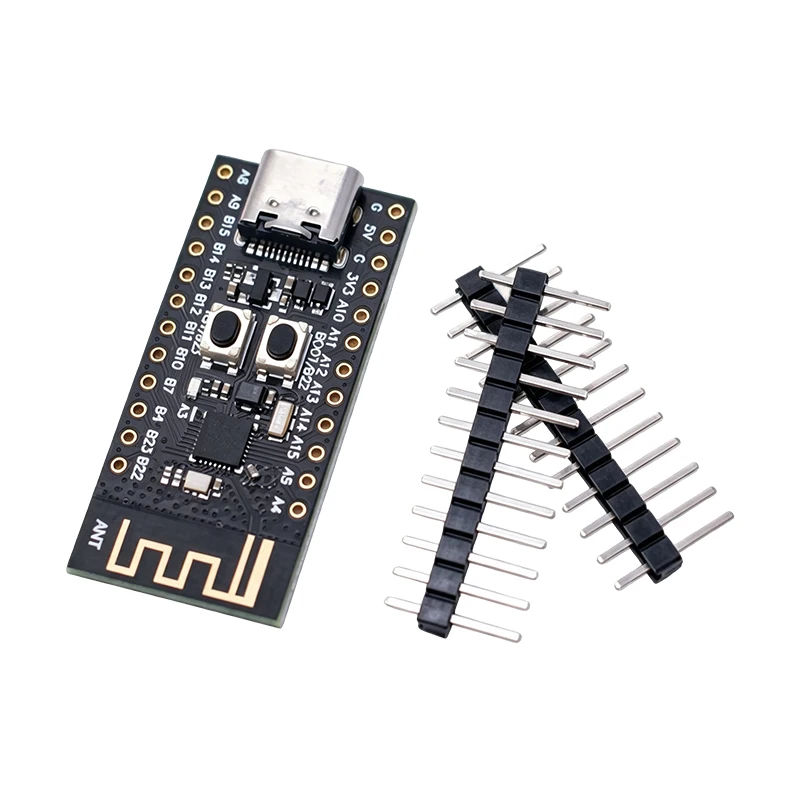 Фото CH571F CH573F CH582F RISC‑V BLE4.2 Bluetooth-плата разработки с разъемом Type-C, беспроводной модуль MCU для проектов IoT и электронного DIY. №2