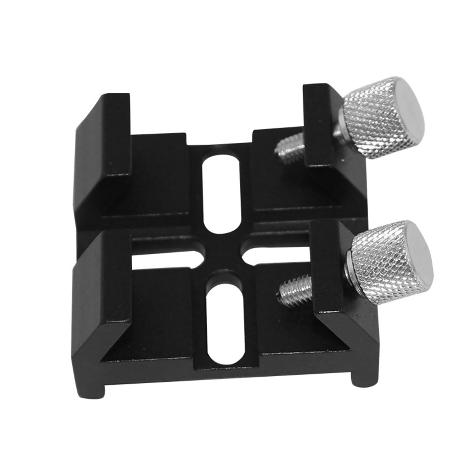 

Small Dovetail Plate with Locking Screw Quick-Connect Finderscope Guide Scope Adapter Bracket for Astronomical Telescope