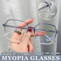 blue light resistant myopia glasses women optical eyeglasses computer eyeglasses korean version computer glasses