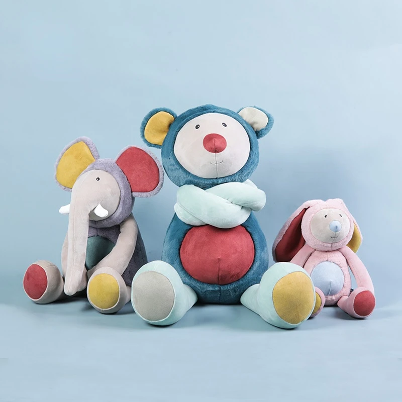 

Toy Bear Bunny Elephant Doll Doll Cute Plush Toy Birthday Gift Student Pillow Cushion