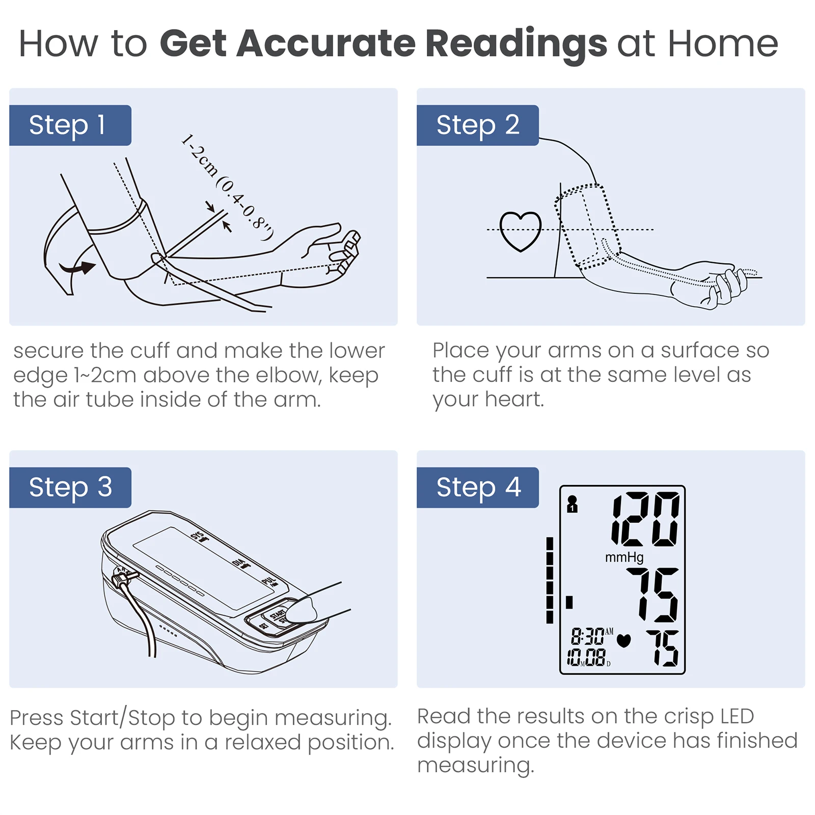 Автоматический монитор артериального давления на плечо BP цифровой