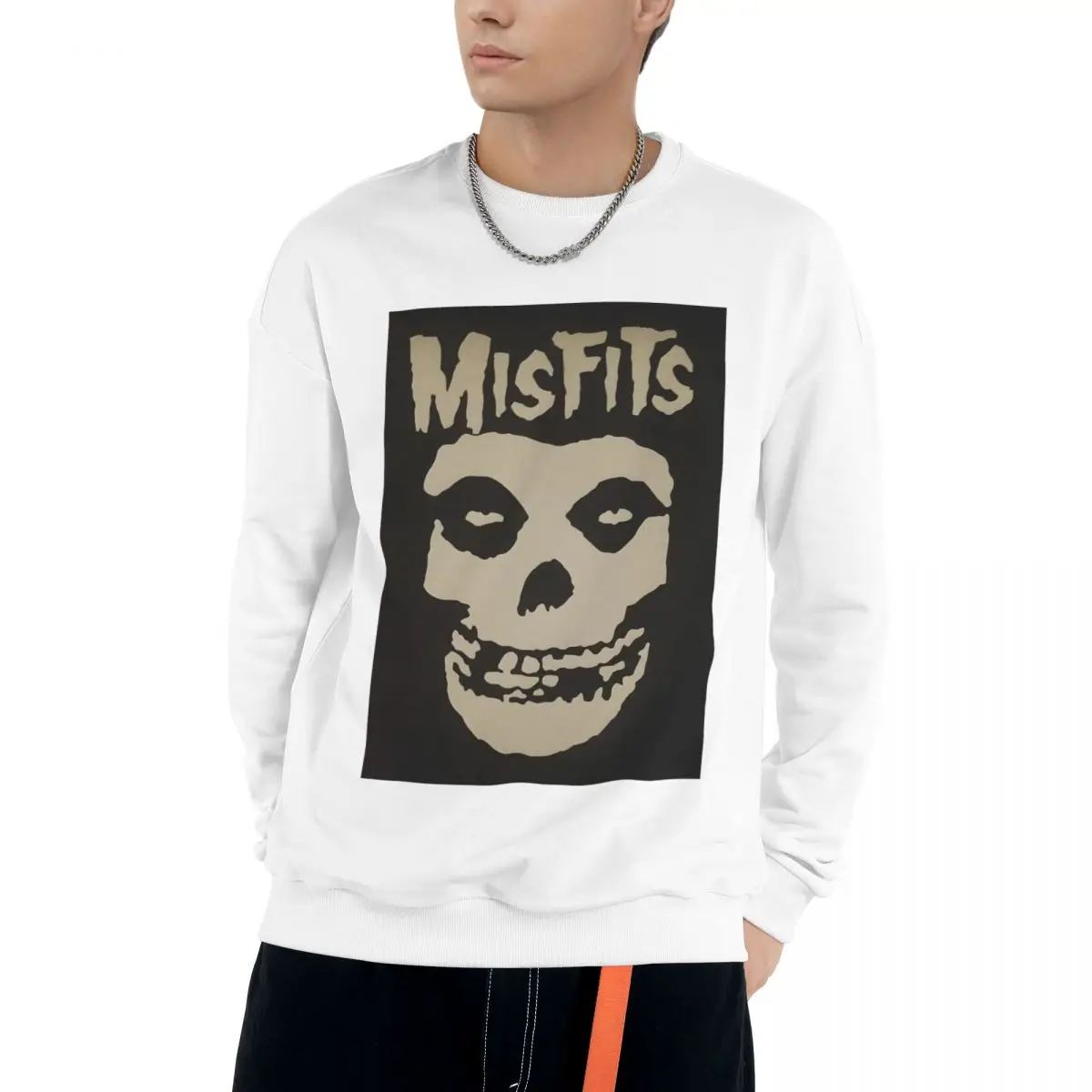 

Band Rock Sweatshirt for Women Mens Long Sleeve Cotton Crewneck Sweatshirt