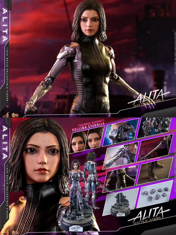HOTTOYS HT MMS520 1/6 Боевой ангел Алита подвижная фигурка девушки с подвижным глазом