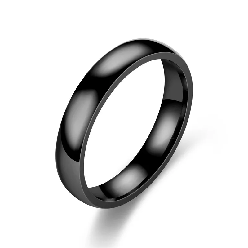 

Multicolor Stainless Steel Rings Men's Fashion Simple Glossy Rings Charming Handmade Jewelry Ladies Jewelry Gift Wholesale