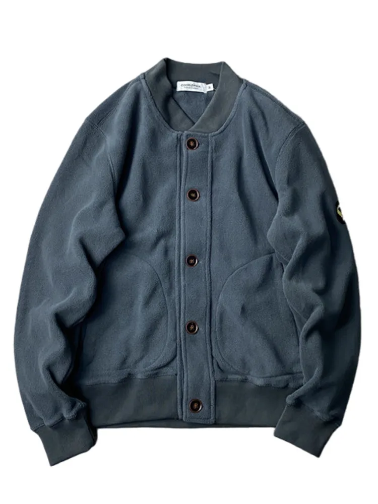 

2022 Оригинальная одежда PFHQ, осенняя новая куртка с Бейсбольным воротником в стиле ретро, Мужская Флисовая модная Высококачественная Красива...