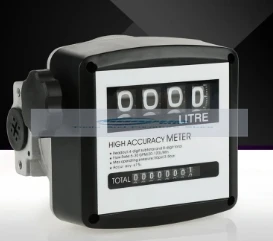 Высокоточный механический топливный манометр 4-значный расходомер топлива