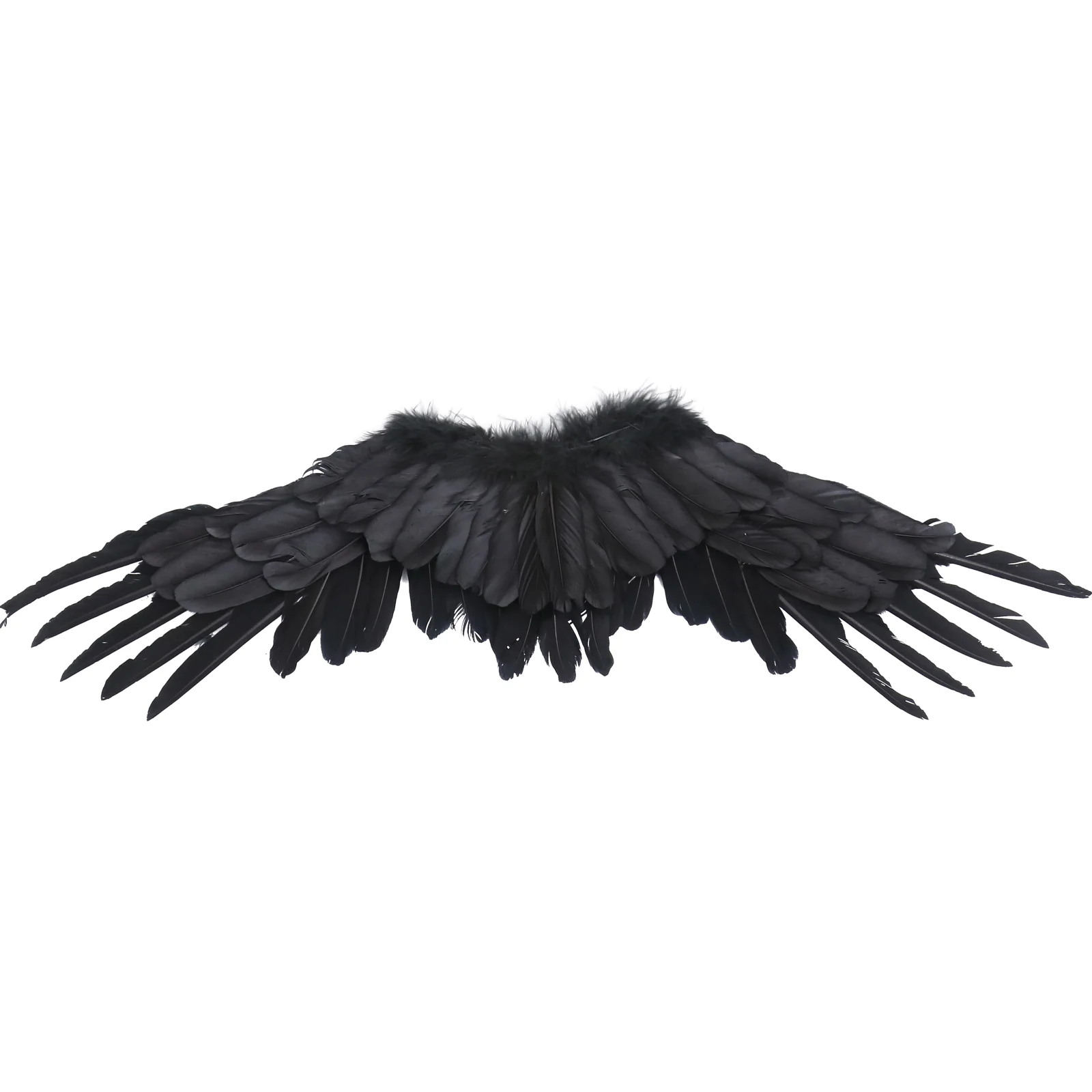 

Black Elastic Swallows Accessory Costume Prop Carnival Performance for Kids