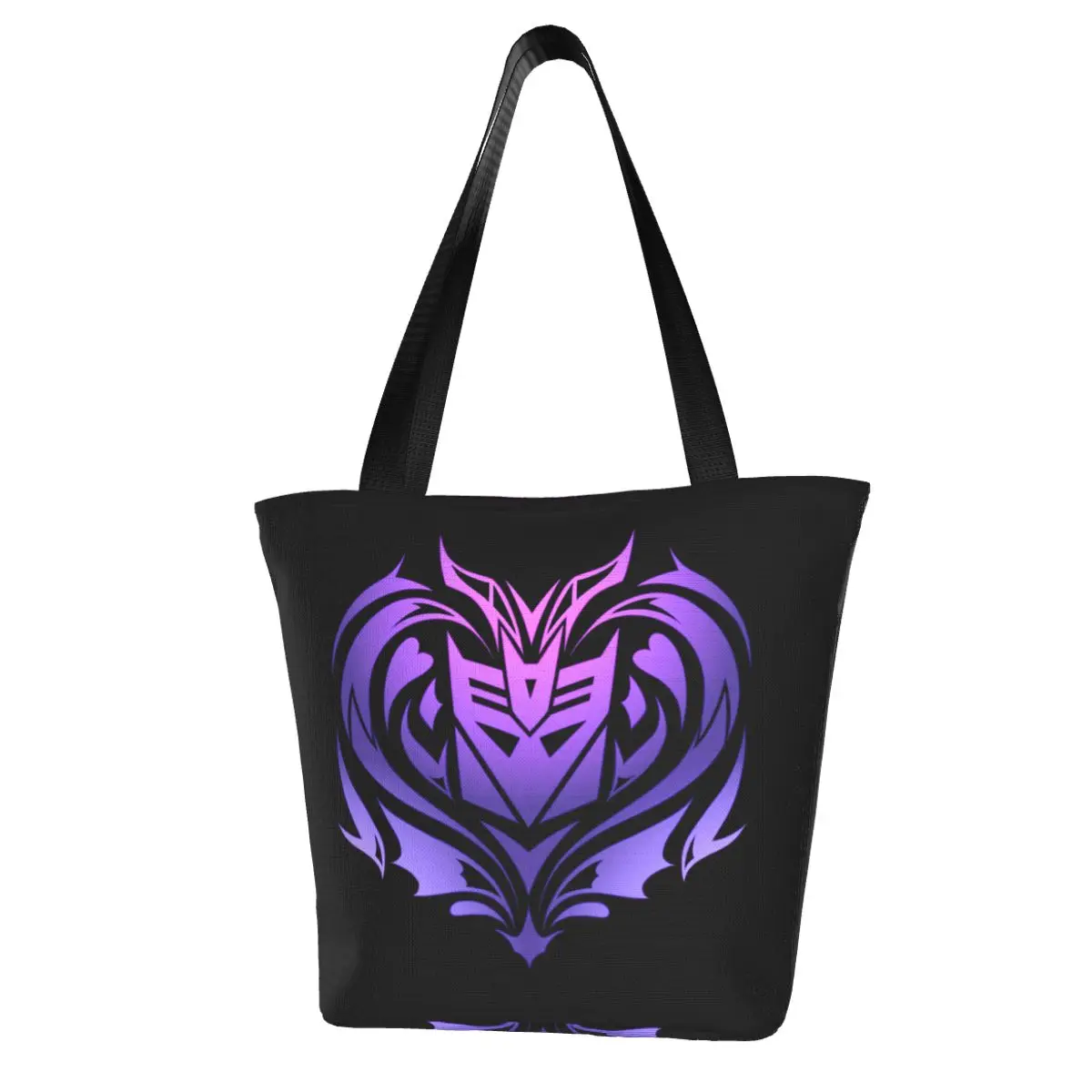 

Deceptibrand Transformers Optimus Movie Shopping Bag poster megatron design art logo Student Bulk Handbags Stylish Business Bags