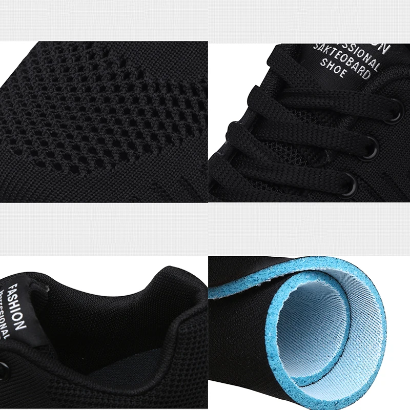 JIEMIAO Women's Light Running Shoes Mesh Breathable Women Sneakers Non-slip Momen's Sport Casual Jogging Shoes