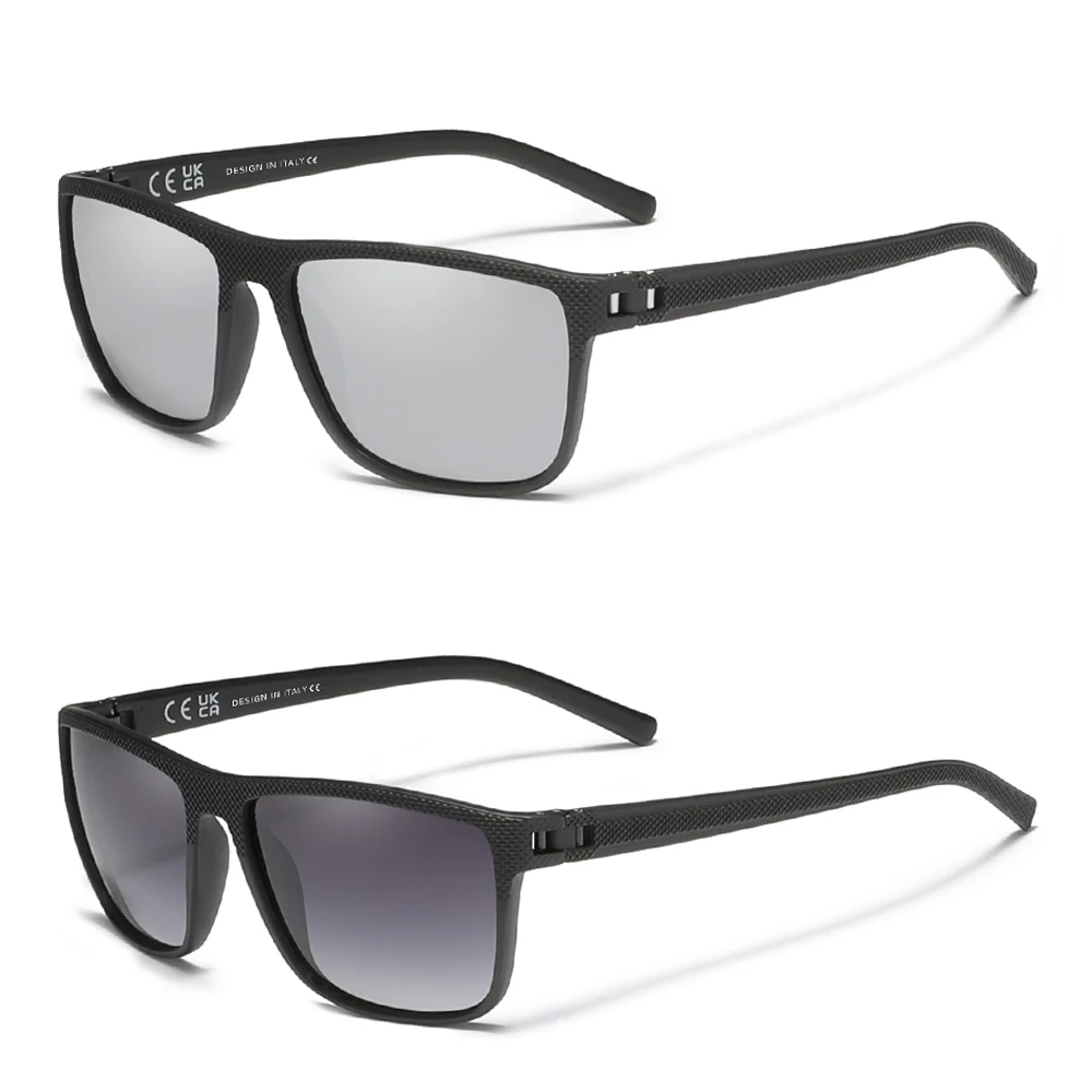Комплект Из 2 Поляризованных Солнцезащитных Очков Для Мужчин И Женщин