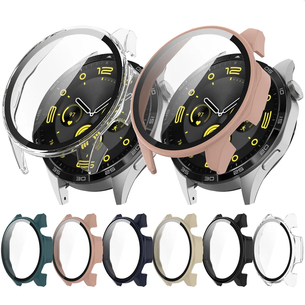 

Защитный чехол для Huawei watch GT4 46 мм, полное покрытие с защитой от царапин, из поликарбоната