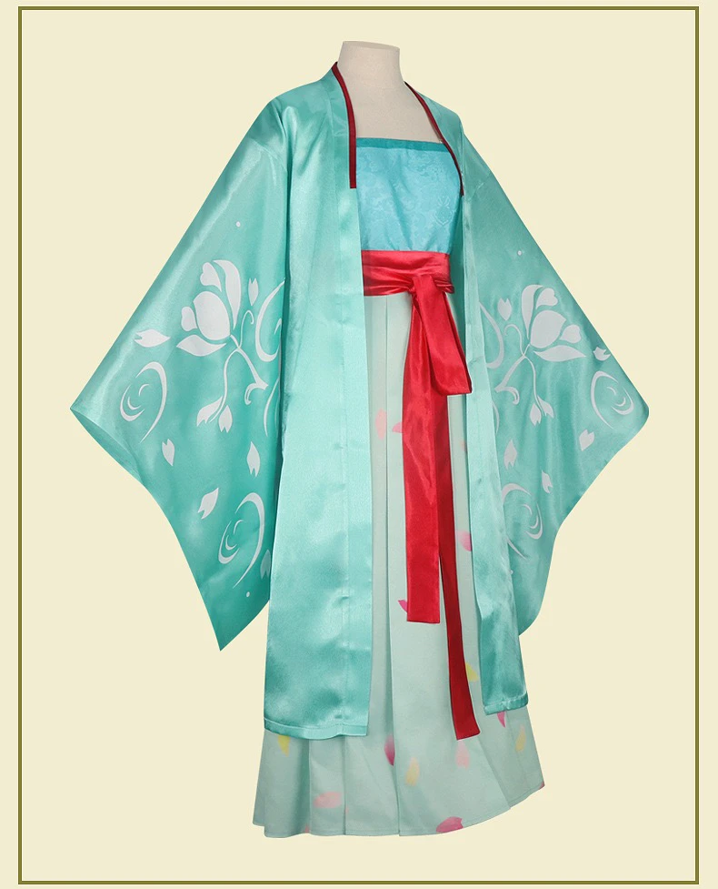 Унисекс аниме Cos Maomao костюмы для косплея кимоно нестандартного размера