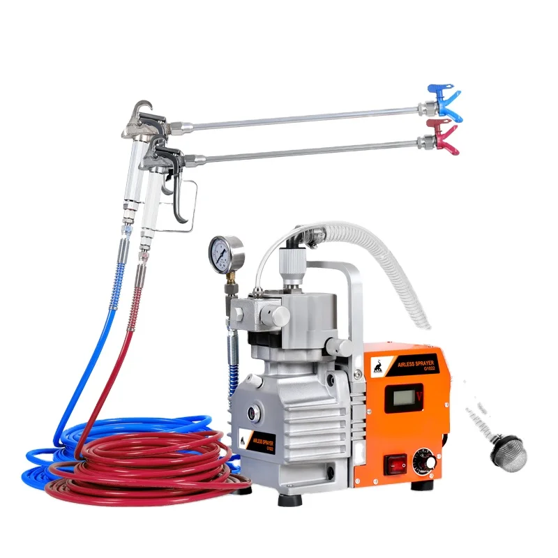 

G1022 High Quality Electric Airless Paint Sprayers, 5.2L/min high pressure diaphragm pump airless sprayer